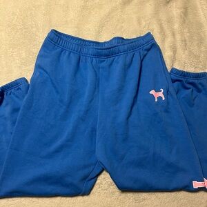 PINK Victoria's Secret Blue Pants